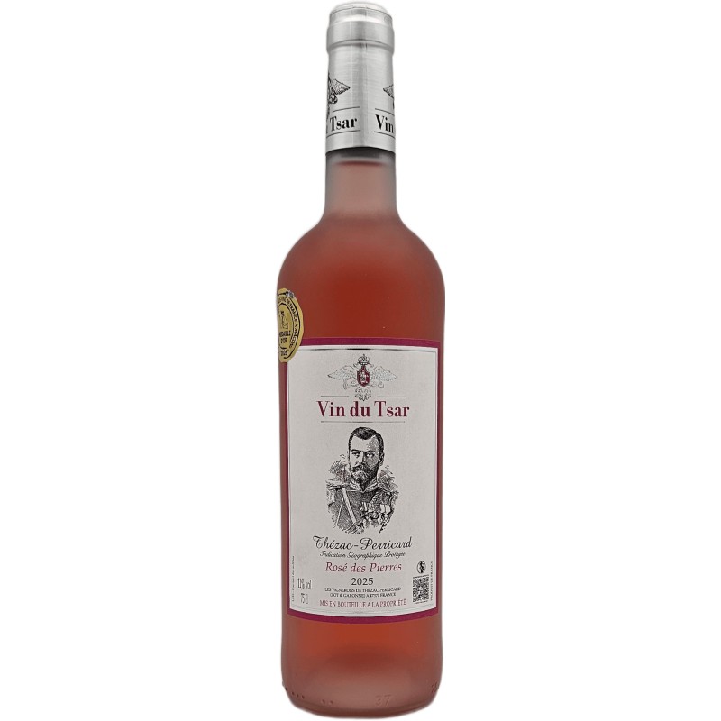 Therac-Perricard Vin du Tsar - Rosé des Pierres: A Delightful Cotes de Gascogne Wine