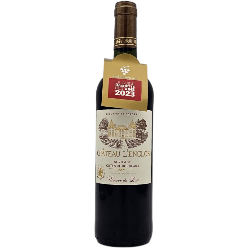Château L'Enclos Réserve du Lion Sainte Foy - Côtes de Bordeaux Rouge | Exquisite undefined Wine