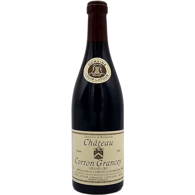 Maison Louis Latour Chateau Corton Grancey Grand Cru 2018 - Vin d'exception de Bourgogne