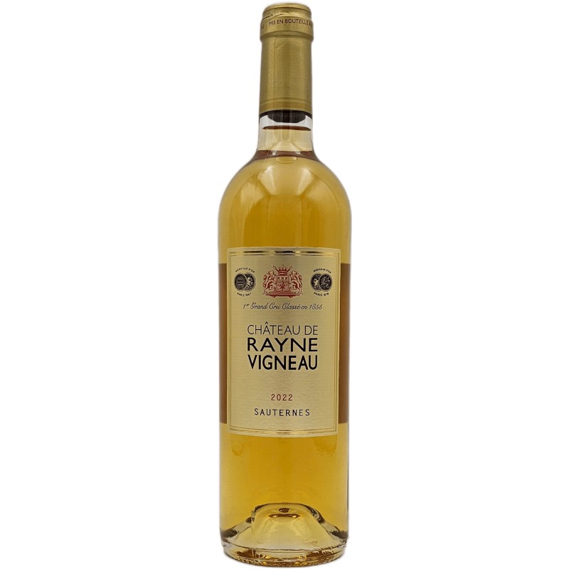 Château de Rayne Vigneau Sauternes 1er Cru Classé