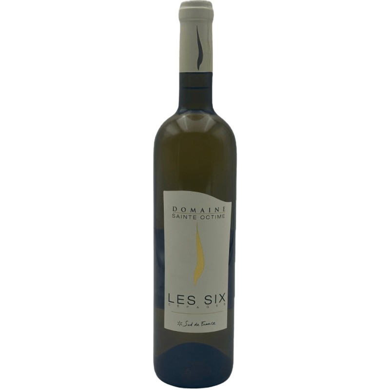 Domaine Sainte Octime Les Six 2025 | IGP Cévennes Blanc