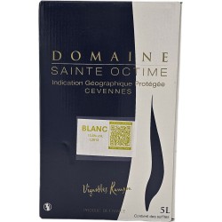 Domaine Sainte Octime Bib Blanc - Organic Blanc Wine 5l